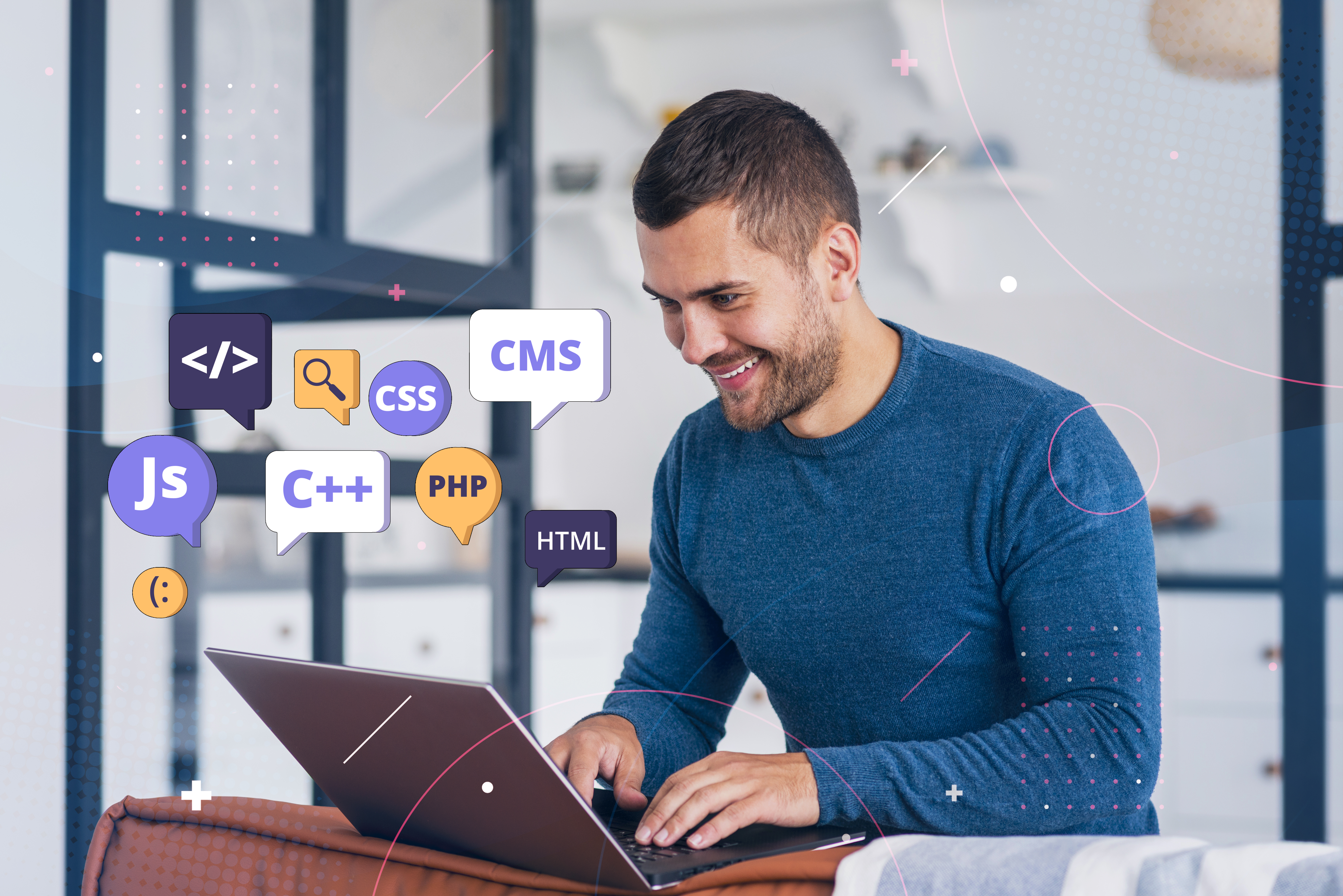HTML-CSS-JavaScript-React-JS